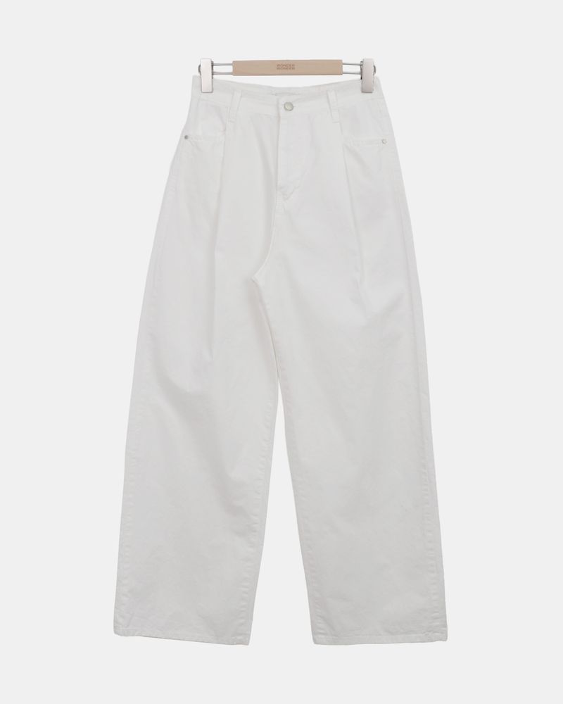 Hichel Washed Wide Pants