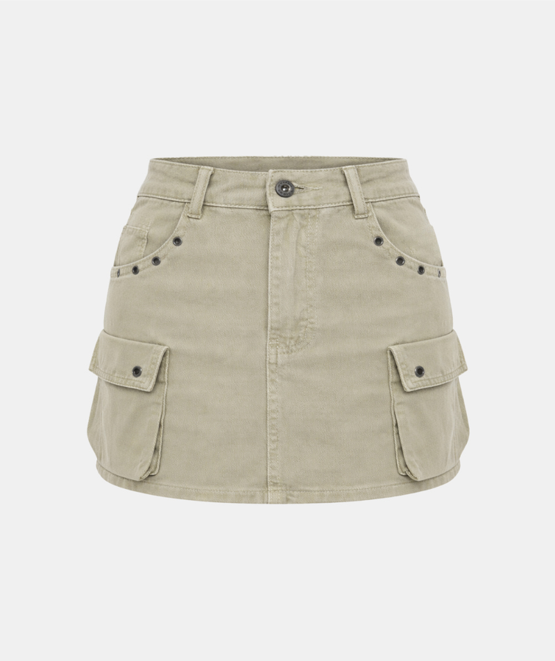 Bruno Utility Denim Skirt