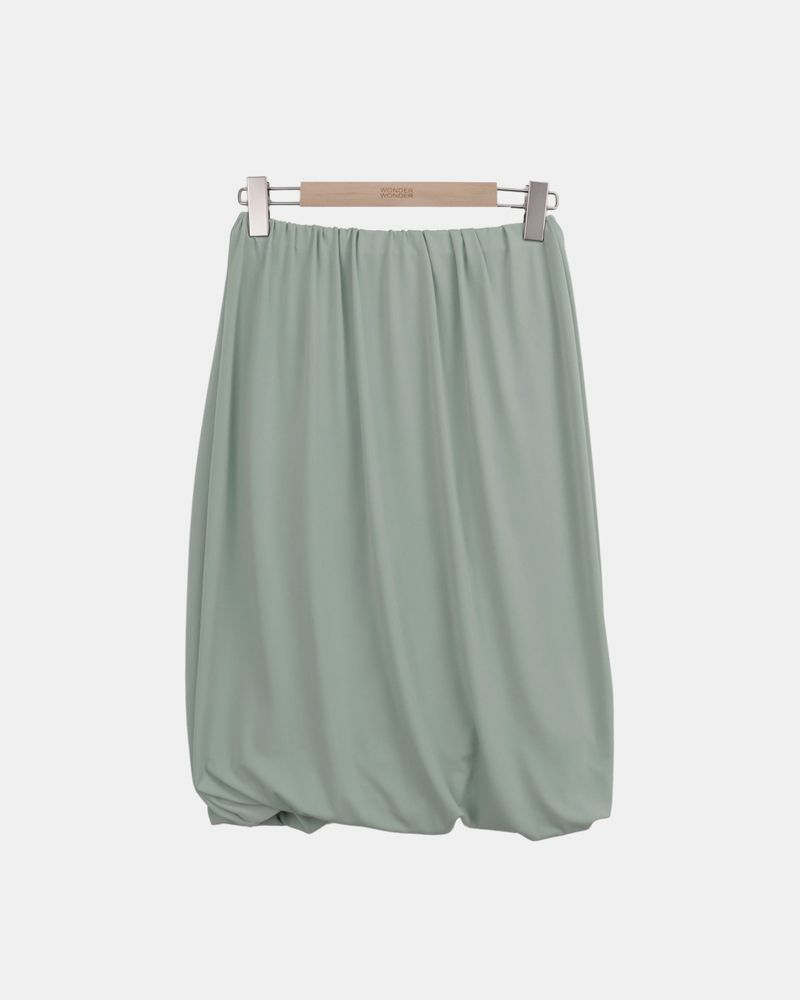 Cuico Balloon Midi Skirt