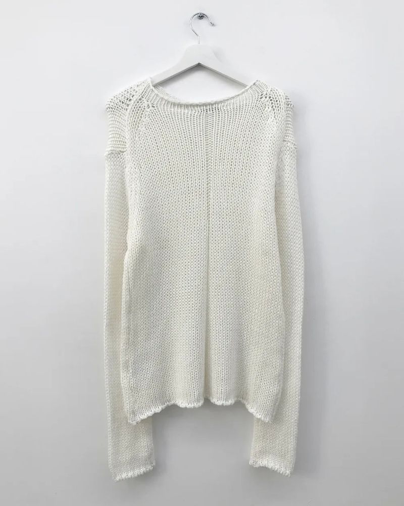 Rolled Neck Russly Knit (4color)