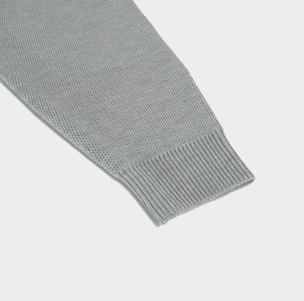 Lettering oversize heavy knit