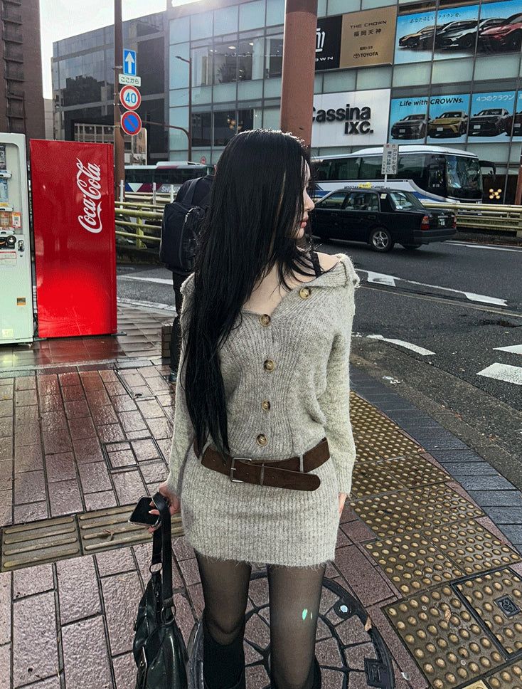Soft Belt Knit ops