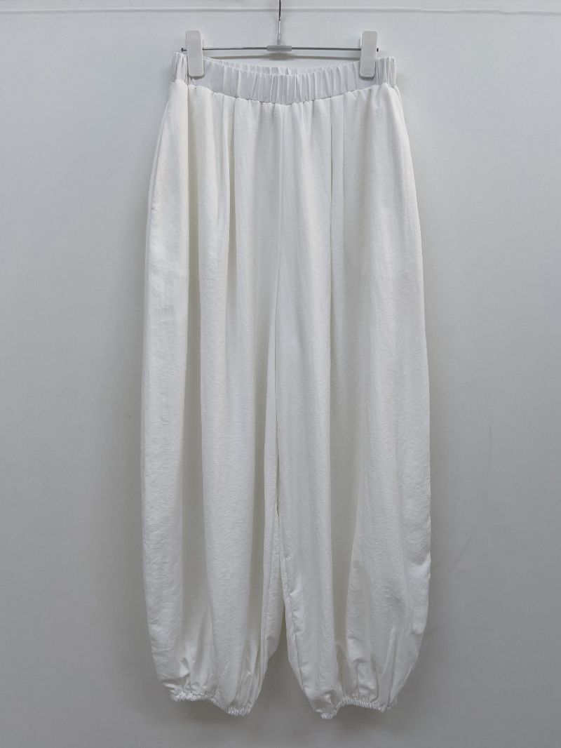 Harem Nylon Balloon Fit Wide Pants