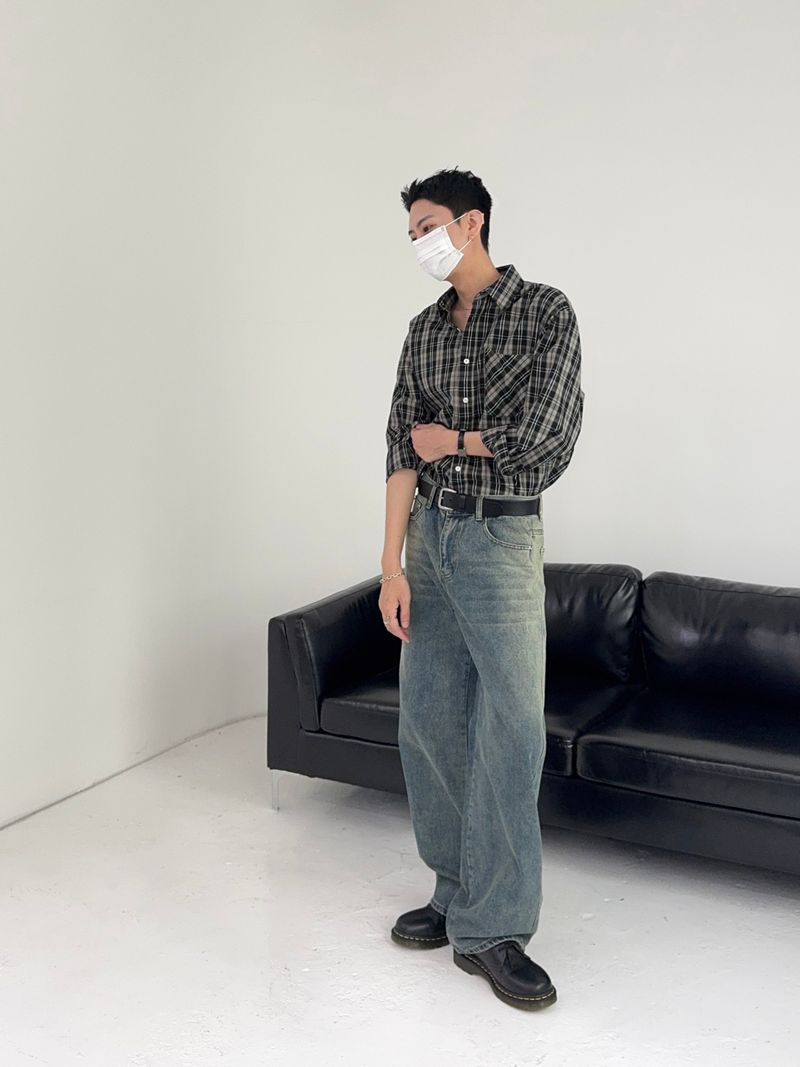 SP Check Standard Cotton Shirt (3C)