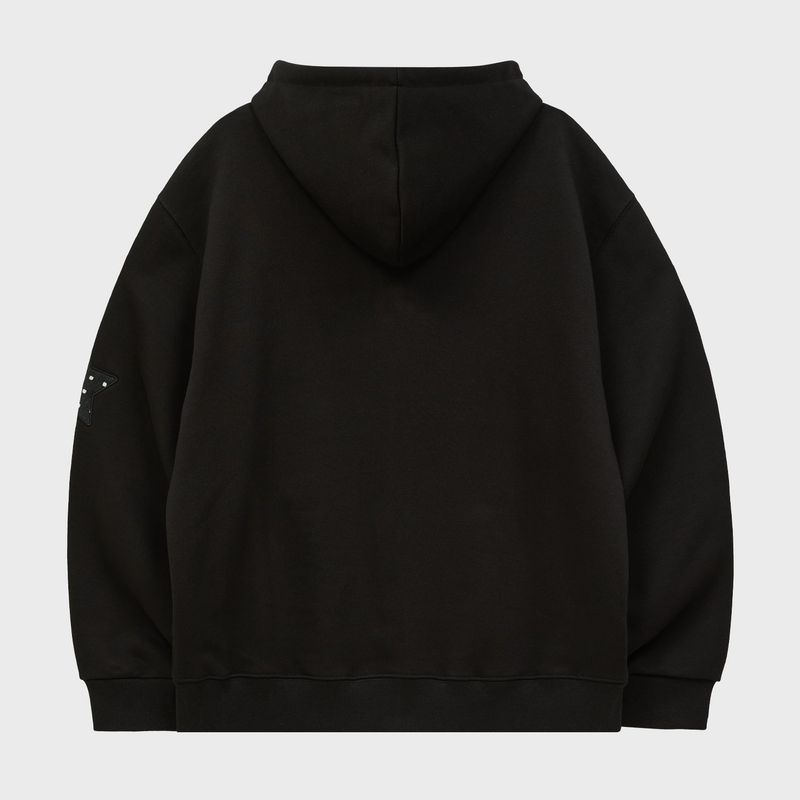 YK Applique Dot Hood Zip Up