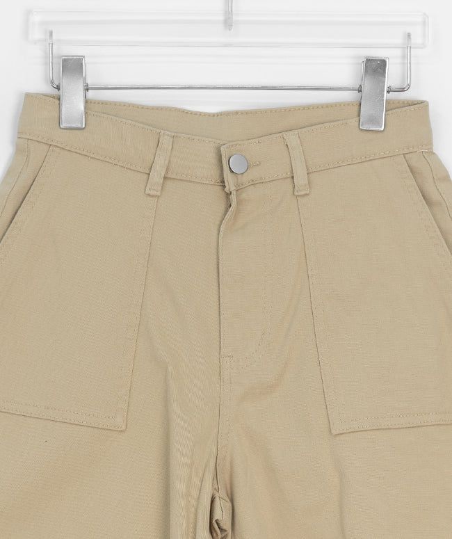 Sikuni Basic Wide Half Pants