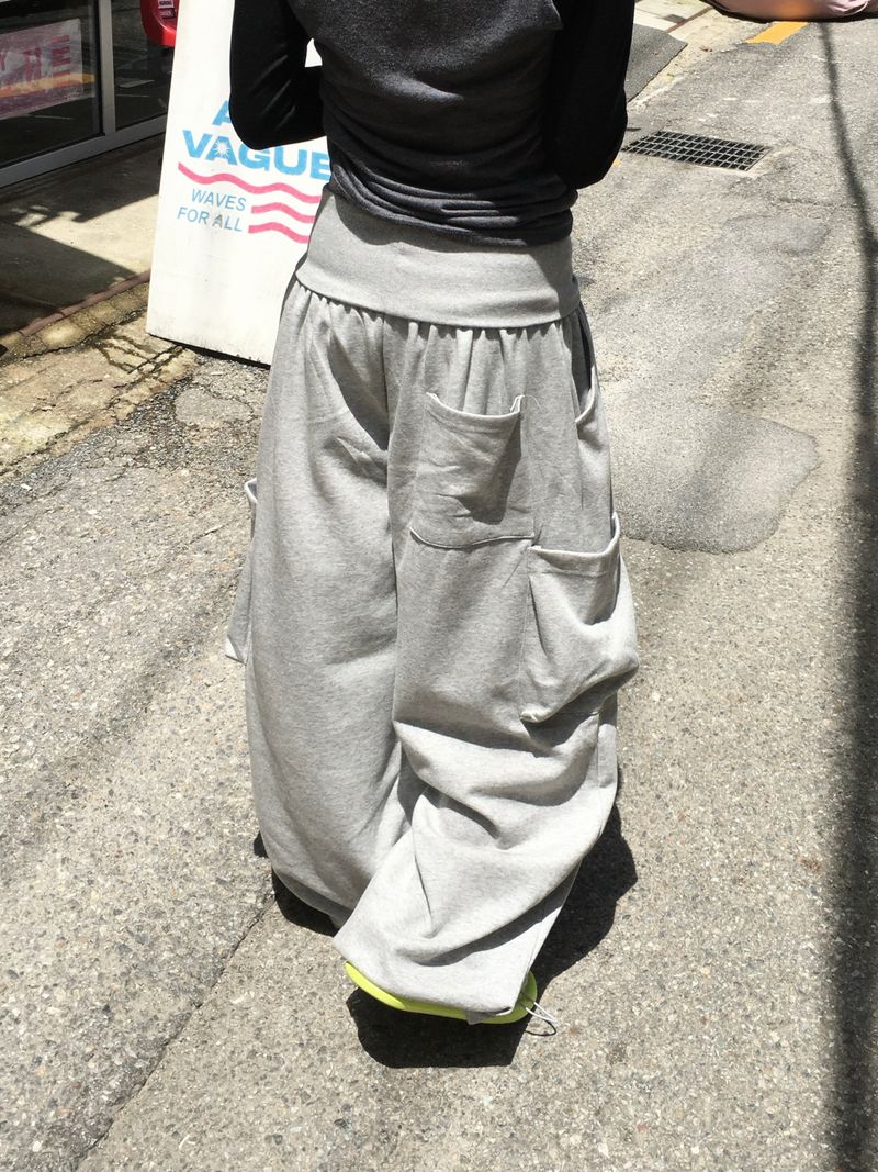 Folder Keyring Banded Sweatpants (4c)