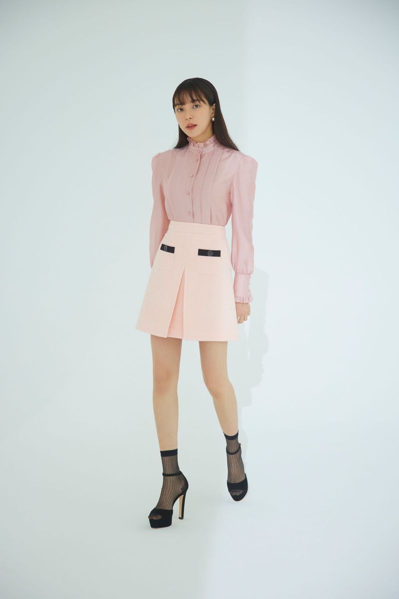 NO.5 TOP - PINK ROSE