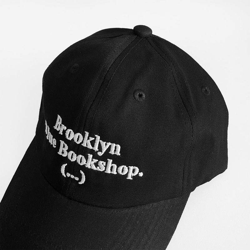 Brooklyn Blue Bookshop Ball Cap (Black)
