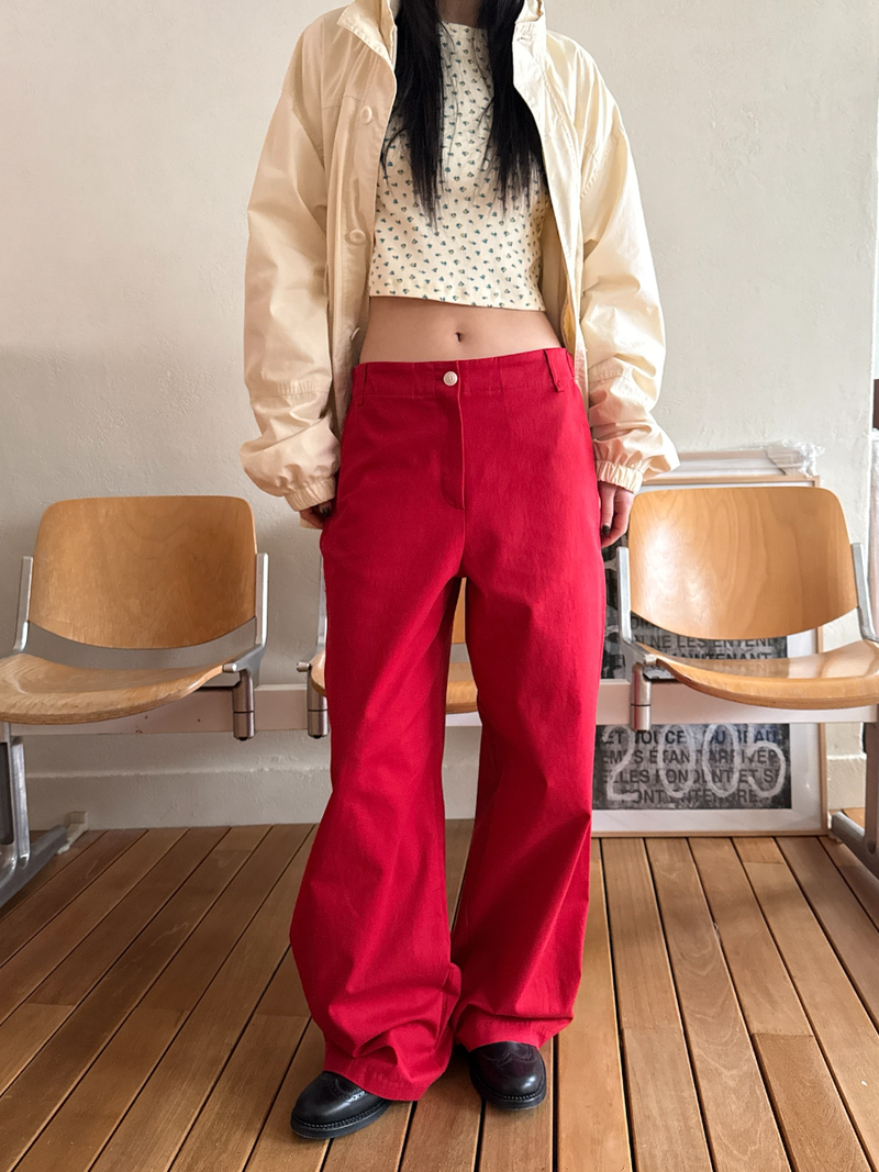 pop cotton pants