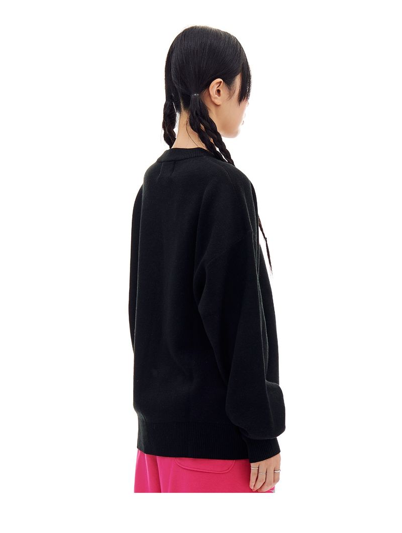 JP LOGO KNIT (BLACK)