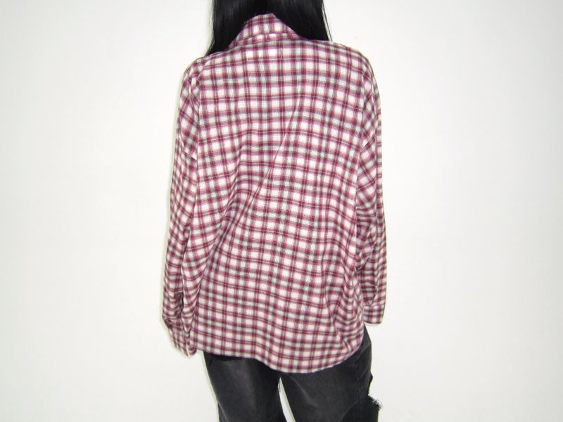 Linen checkered shirt