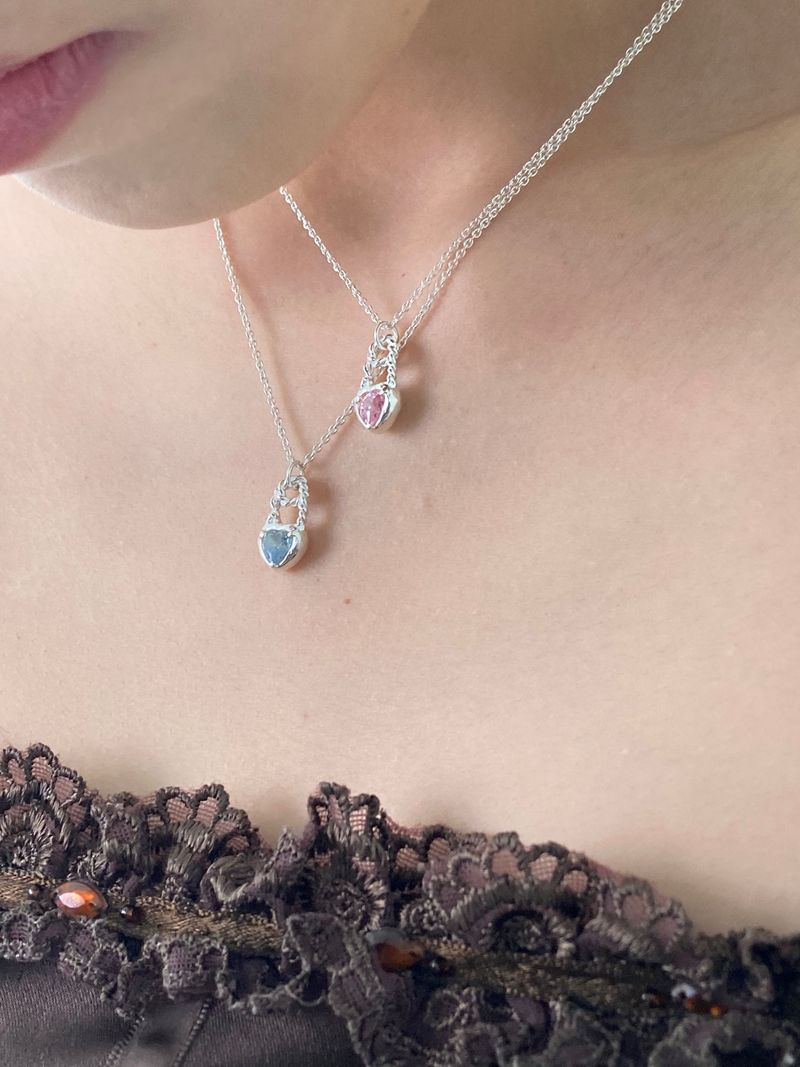 Heart Clip Necklace