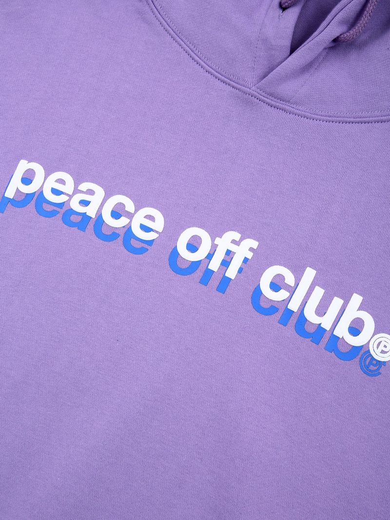 Basic_Logo Hooded Sweatshirt L.PURPLE