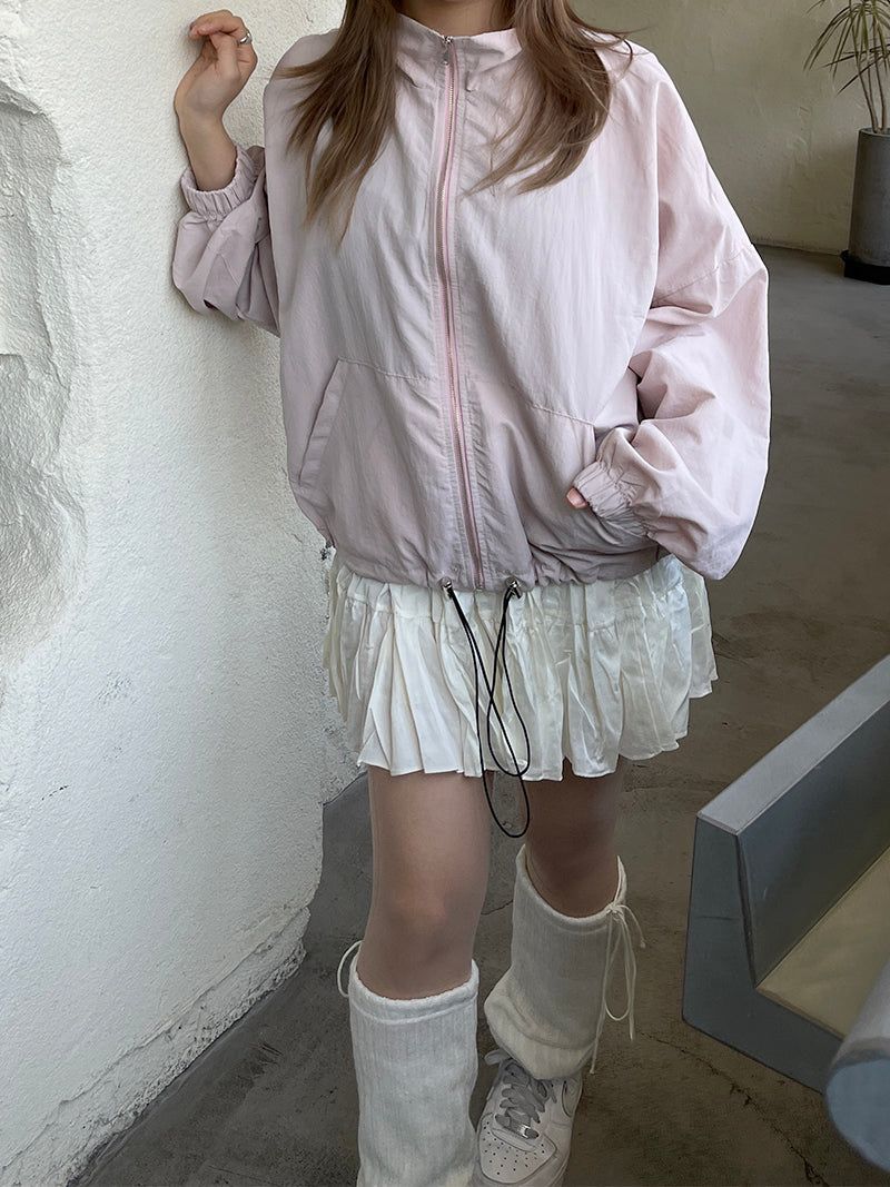 Spring Volume Windbreaker