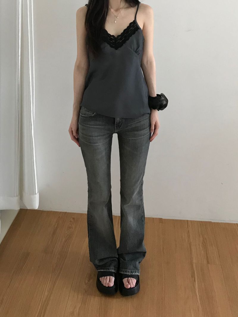 Uns Denim Bootcut Pants (one color)