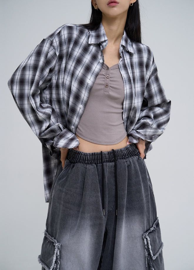 High Wrinkle Decky Check Shirt
