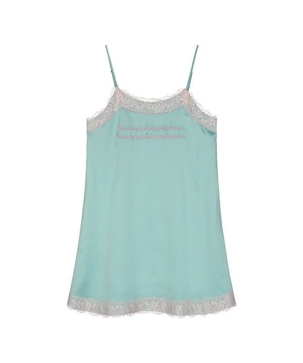 CLUT STUDIO(クラットスタジオ)の「lettering lace dress(Dresses)」