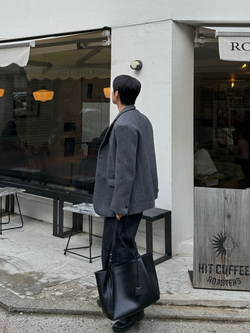 Duns wool blazer jacket