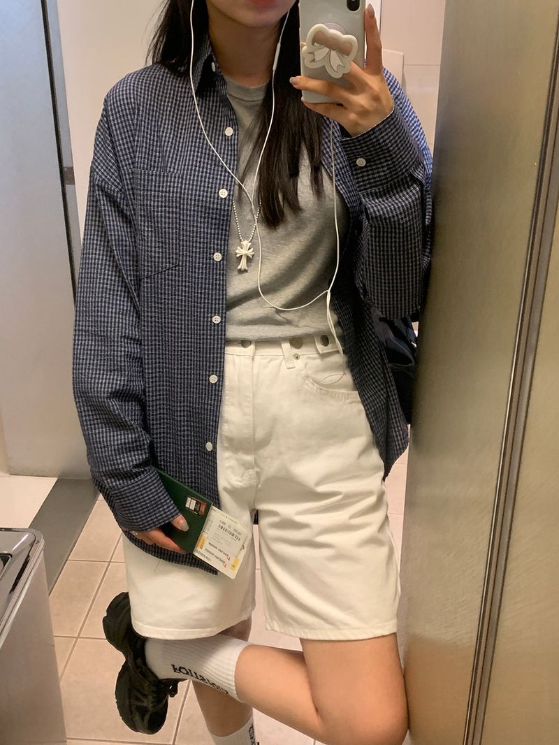 [MADE] HAIKER CHECK SHIRT