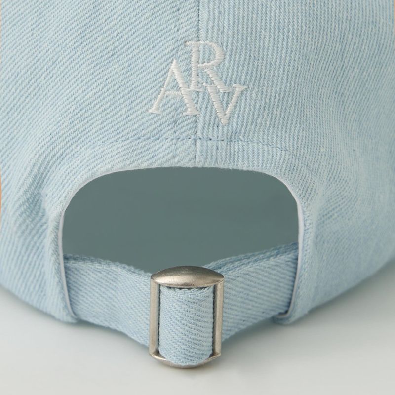 Avivere logo light denim ivory