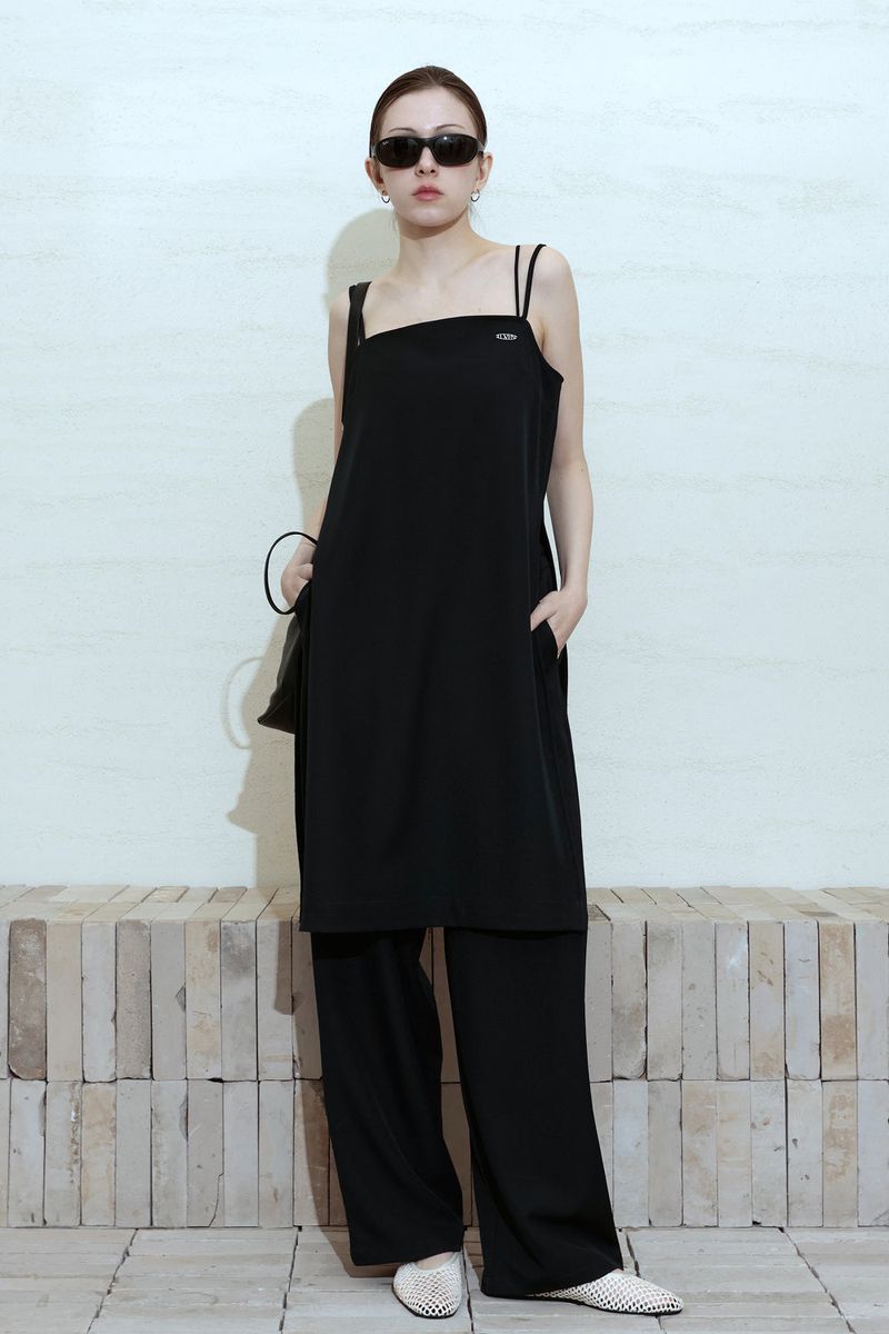 EASY-BANDING SLACKS_NAVY