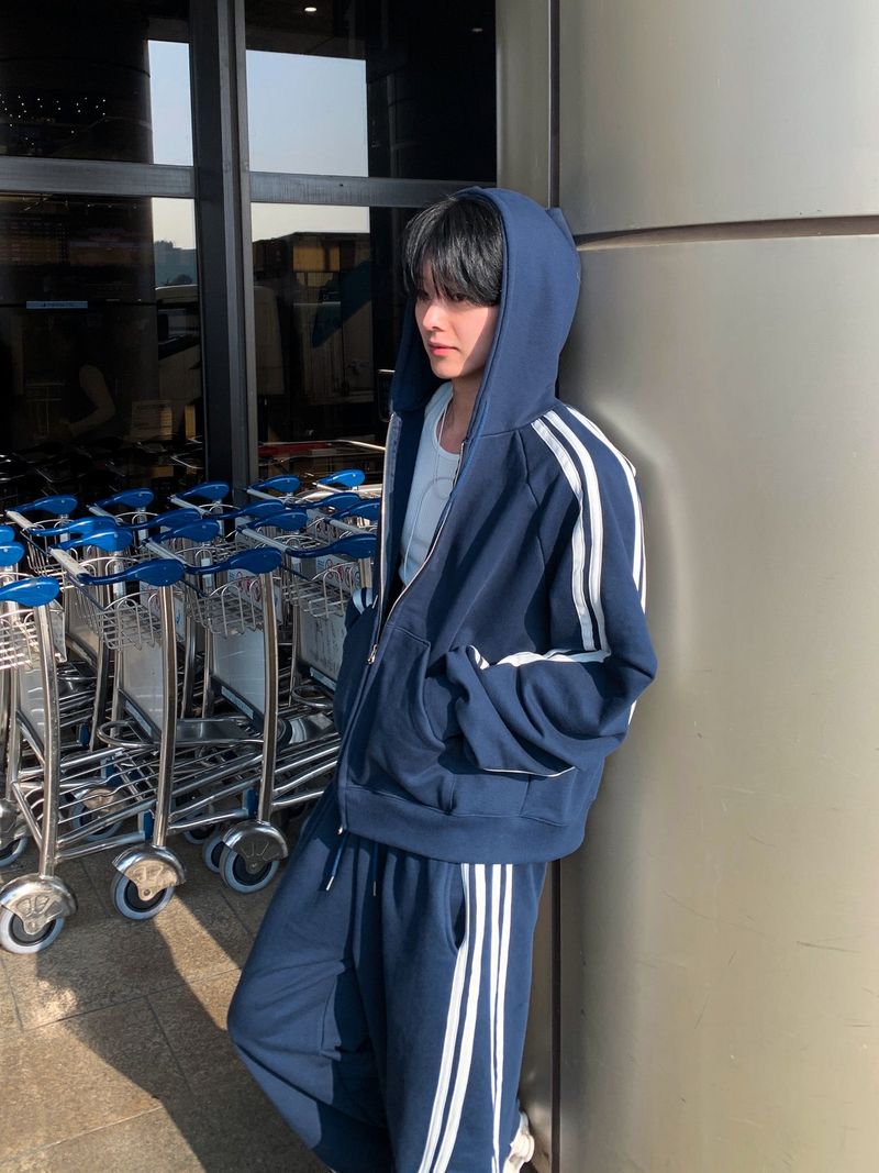 Seconds Track Tuck Hoodie Zip-Up