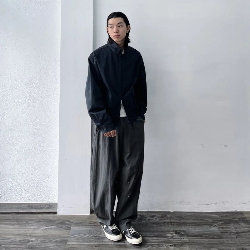クロップド ユーティリティ ジップ ジャケット