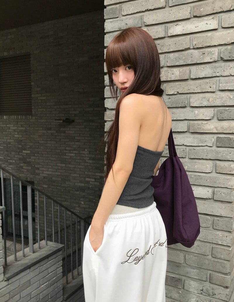 [ORIGINAL] Trace Damage Halterneck Sleeveless