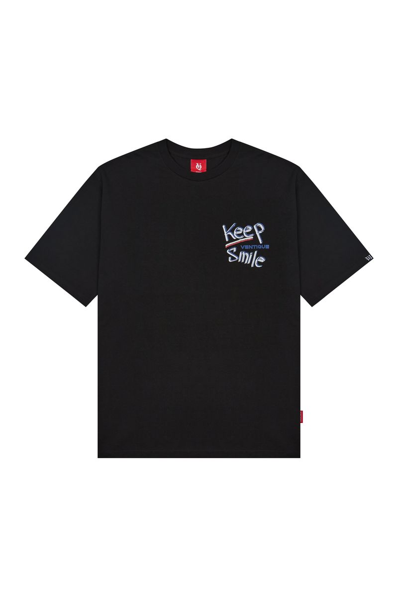 Keep smile T-shirt 2color