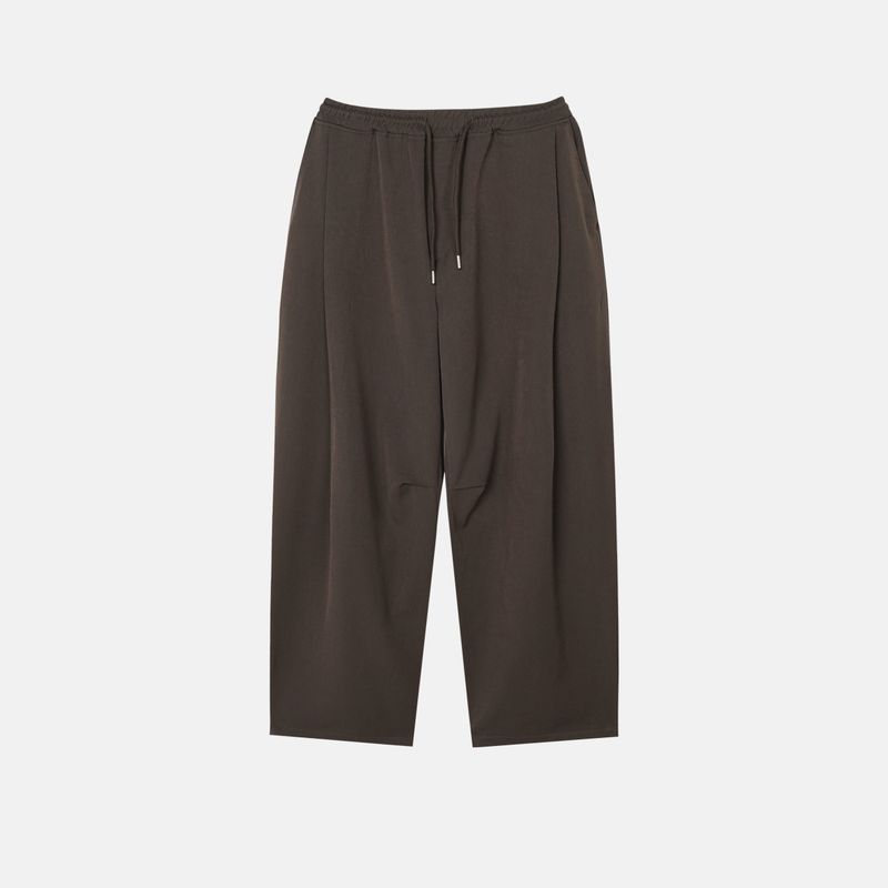 Ox over curved banding pants