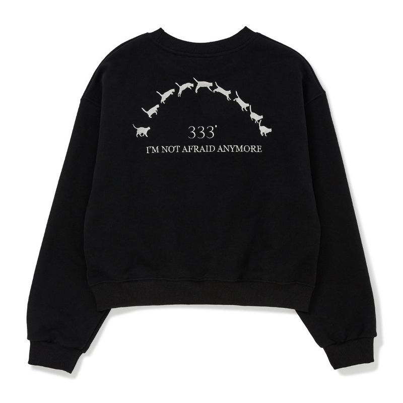ニット333スウェット/Kitty 333 Sweatshirt [BLACK]