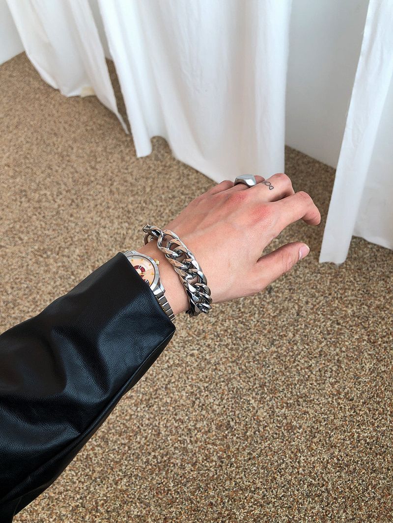ASCLO Boss Chain Bracelet (Silver)