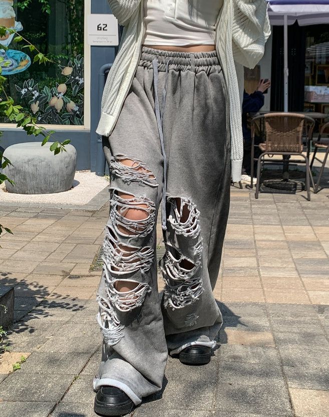 Ruby vintage dirty washing damage pants