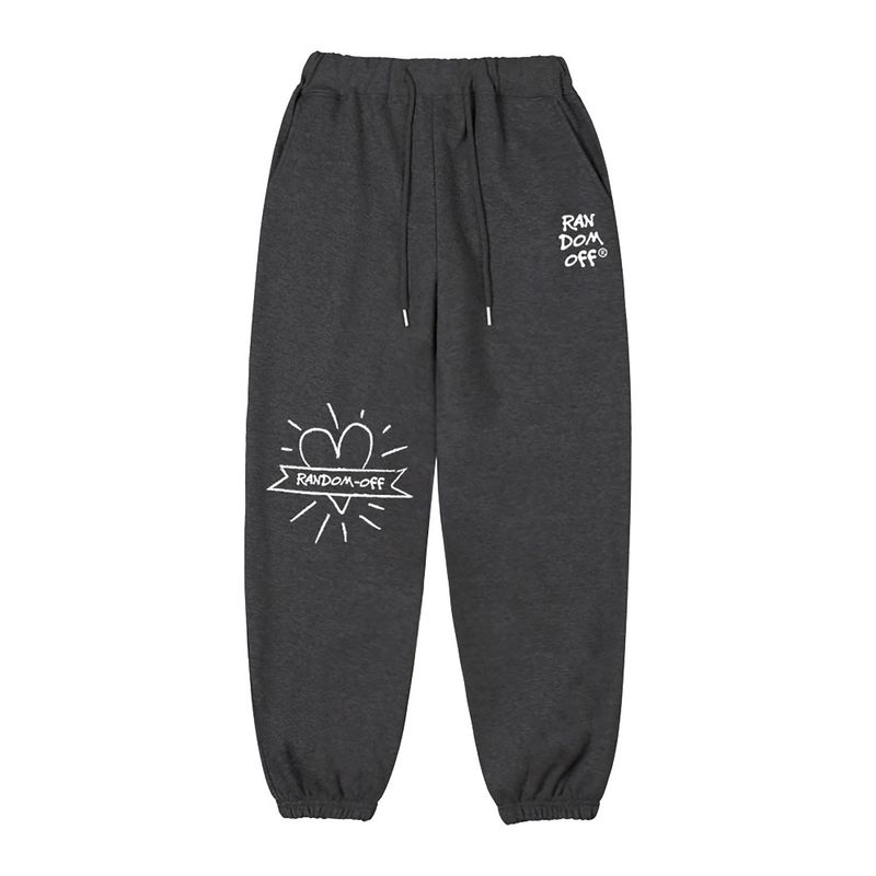 HEART BEAM BANDING JOGGER PANTS