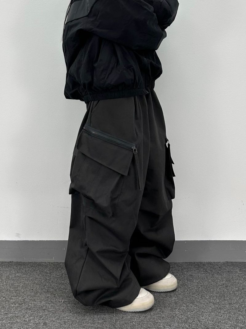 zipper point work pants