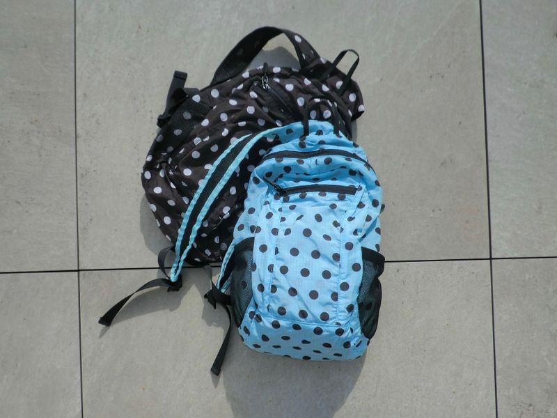 Nylon Drawstring Pocket Lightweight Backpack