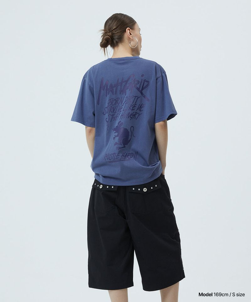 PIGMENT RAT GRAFFITI LOGO TEE