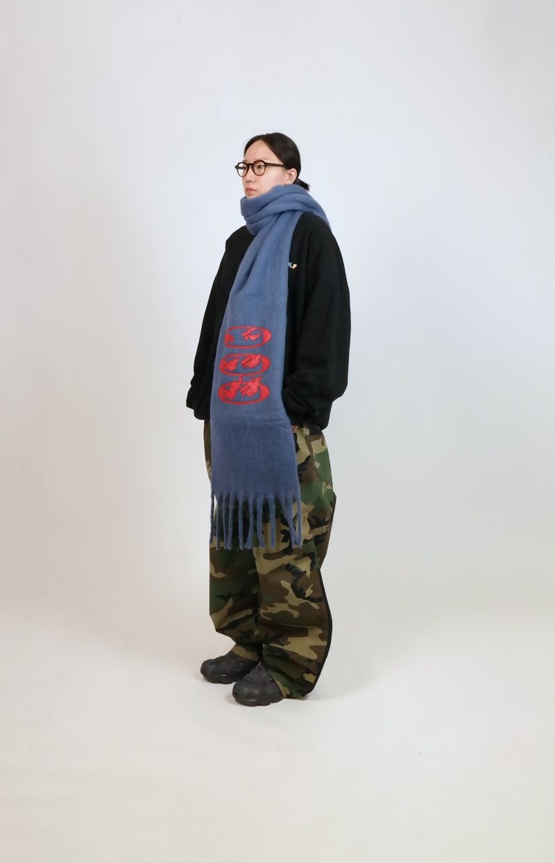 Eye muffler blue