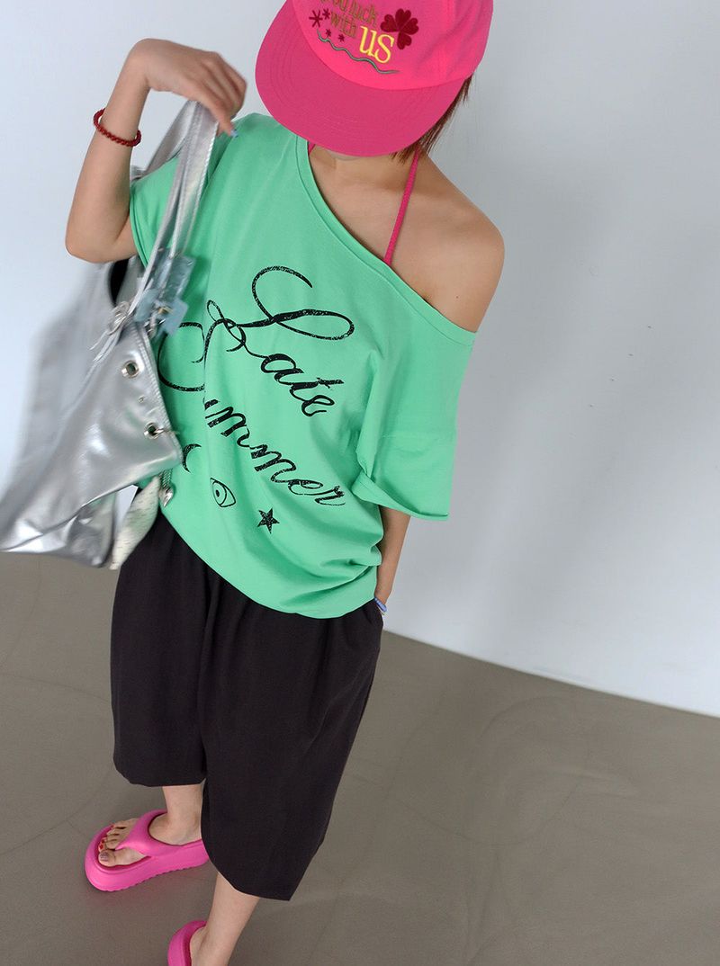6 color halter neck cap built-in inner bra top