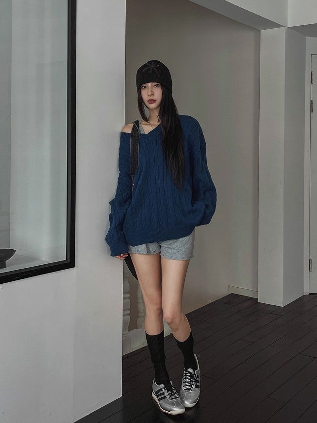 studded ribbed low-rise shorts