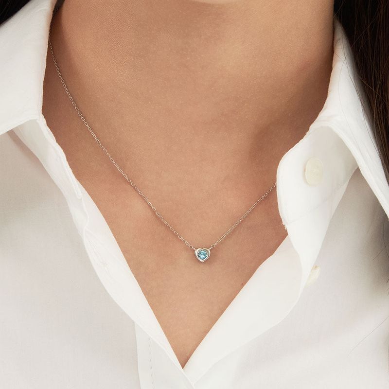 noonoofingers（ヌヌフィンガース）の「My Birthstone Necklace:March（Accessories）」
