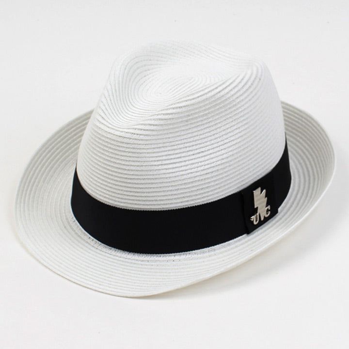 Soft Summer White Short Fedora