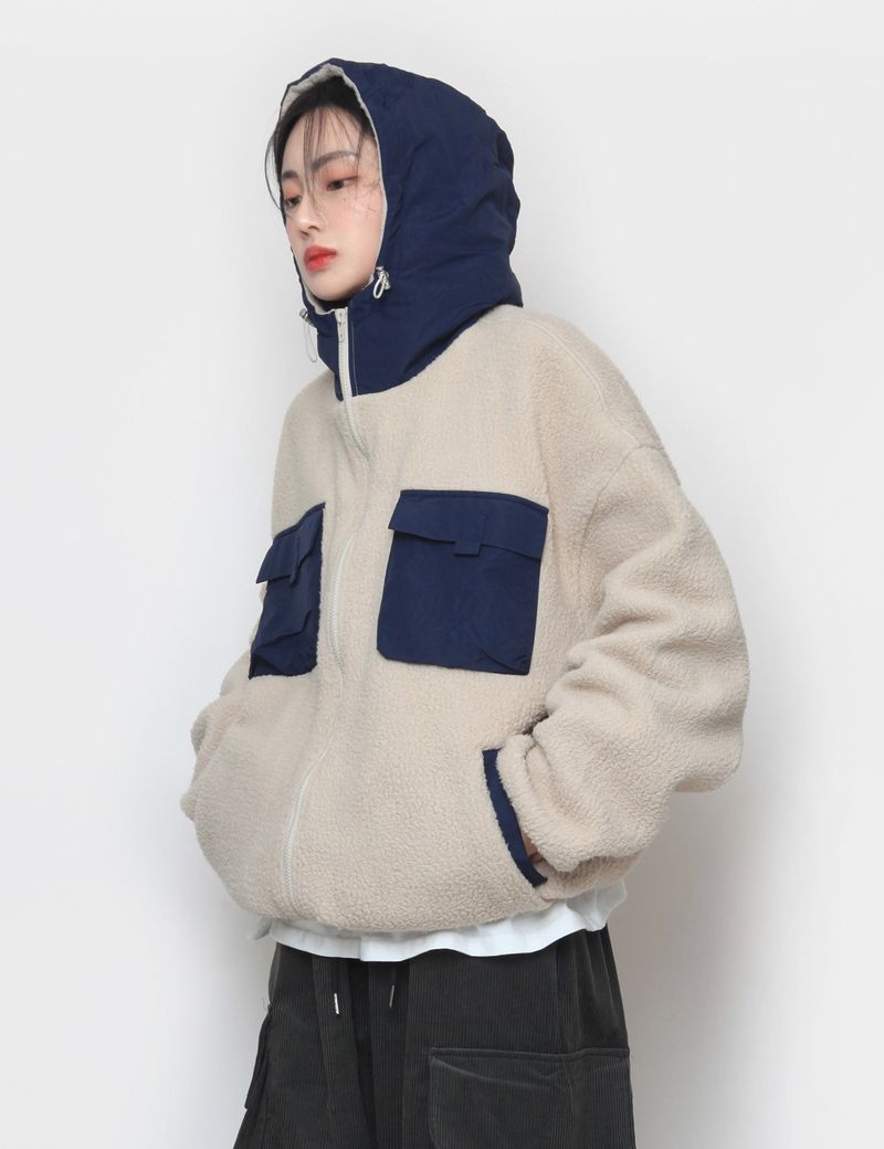 Dumble Teddy hooded jacket