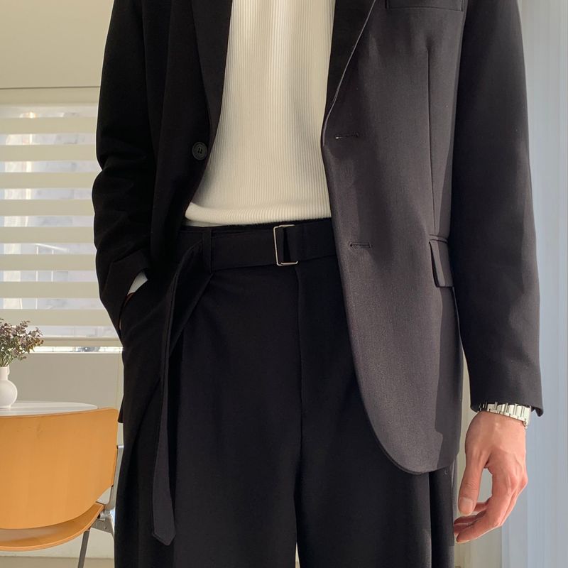 LMN Dape Belt Wide Set-up Jacket (4 colors)