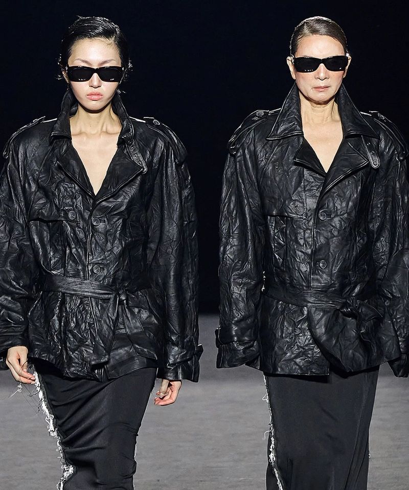 Wrinkled Belted Lambskin Jacket_Black