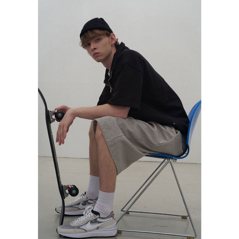 スケートバミューダパンツ(BLACK)