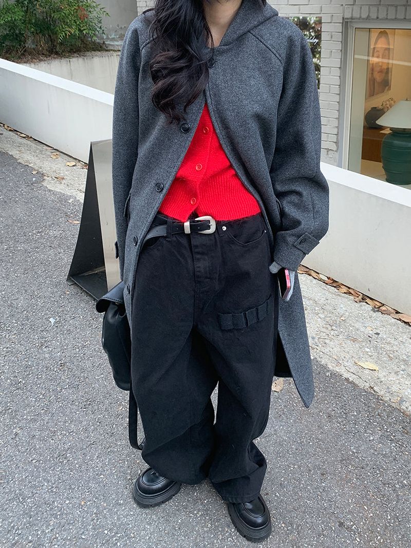 MULTI DETAIL WIDE TROUSER PANTS (3COLOR)