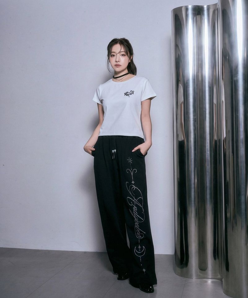 レースハートTシャツ