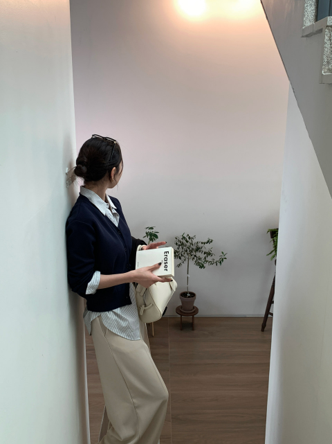 Lesen Tension Wide Slacks / 4 colors